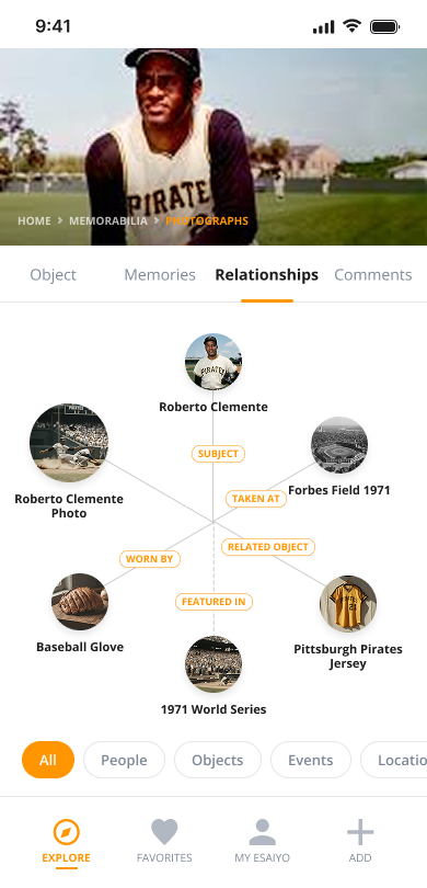 Explorer discovery feed